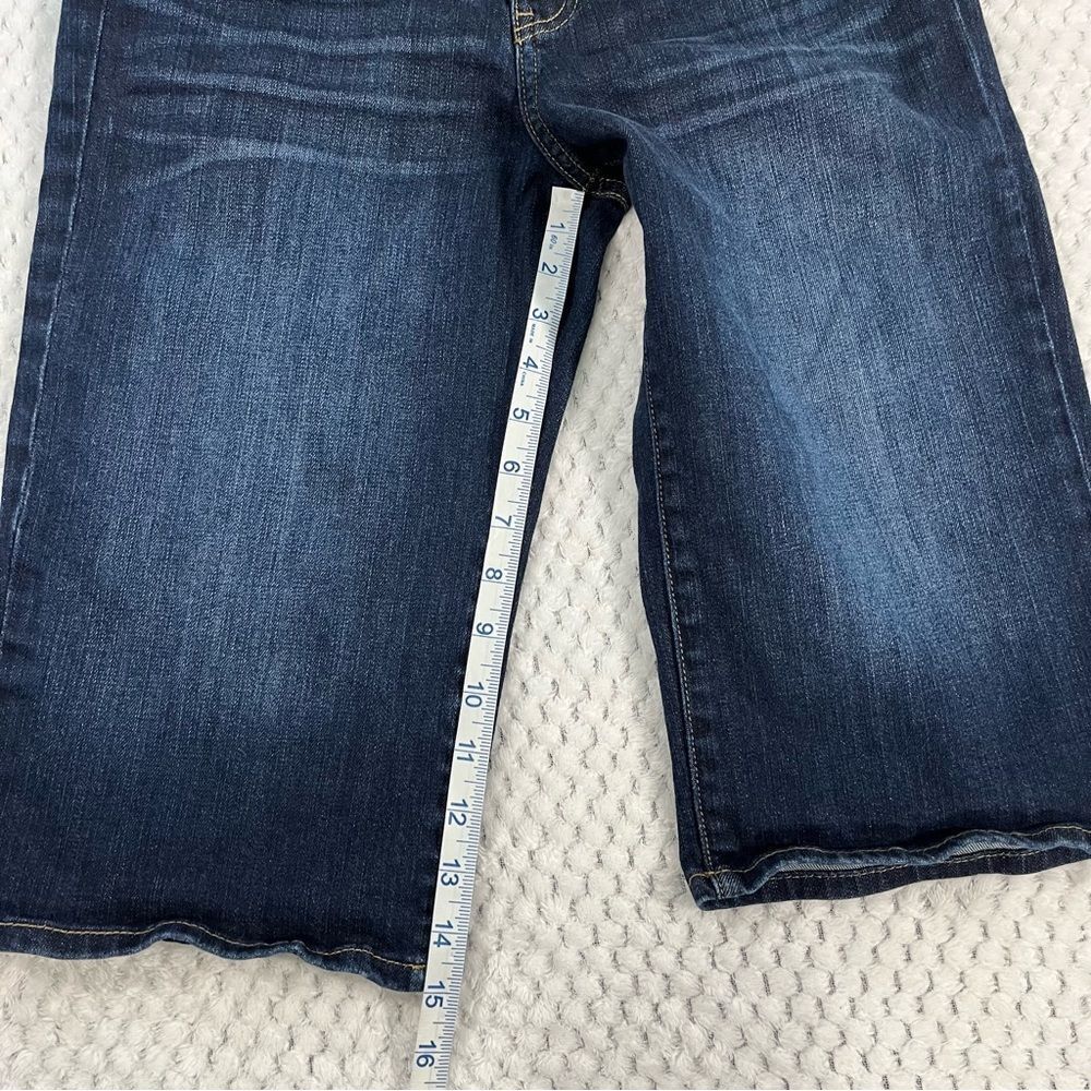 Kut from the Kloth Dark Blue Jean Shorts - Picture 3 of 8